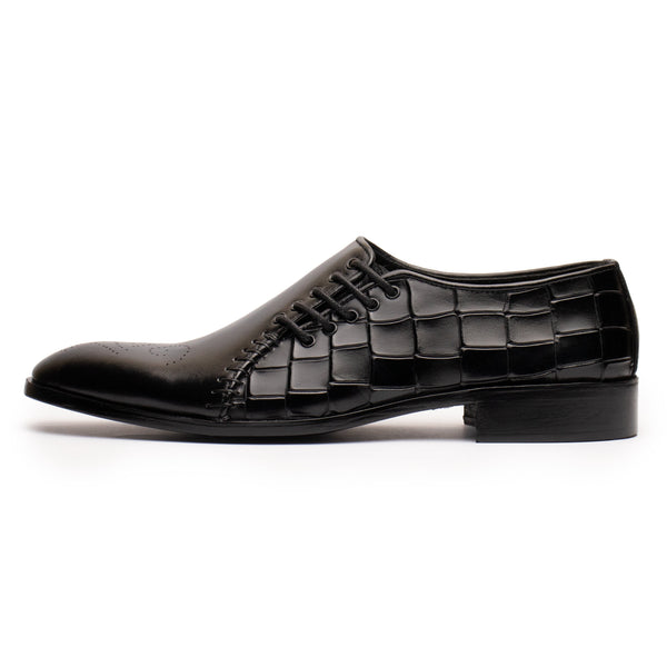 Side Lace up Black