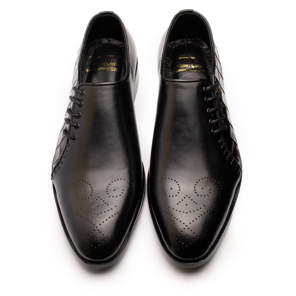 Side Lace up Black