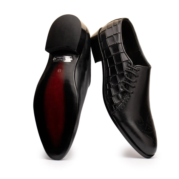 Side Lace up Black