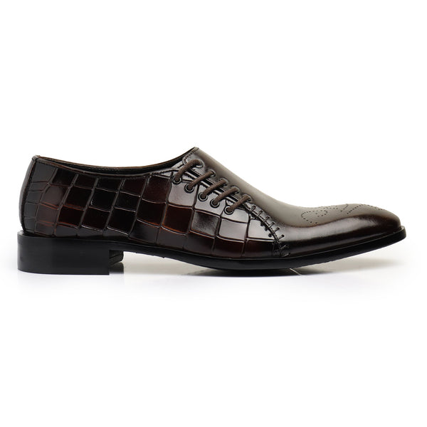 Side Lace up Brown