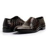Side Lace up Brown