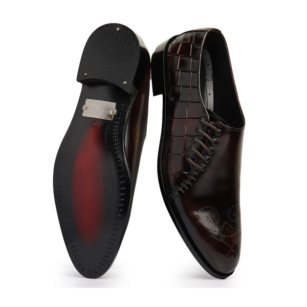 Side Lace up Brown