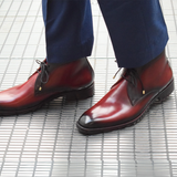 Chukka Boots- Wine Red
